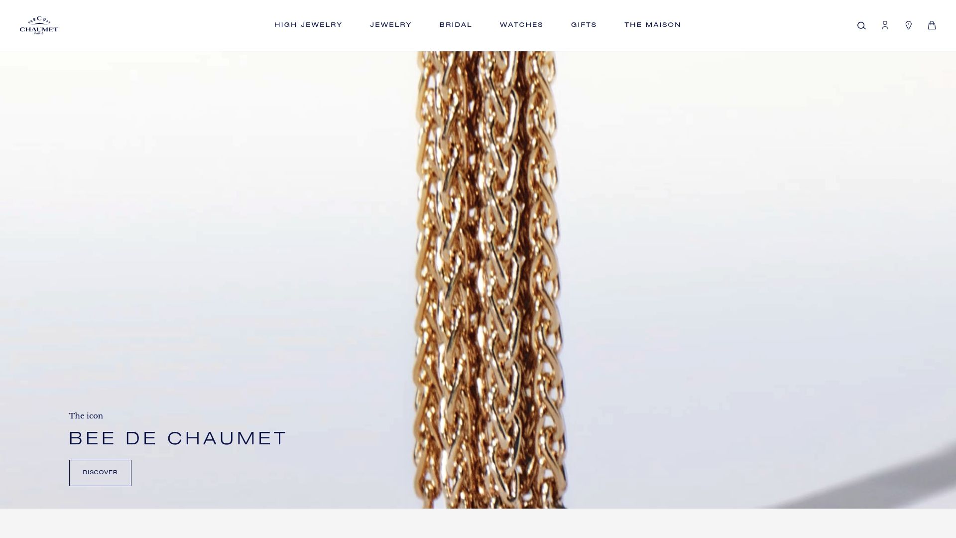 Screenshot of www.chaumet.com