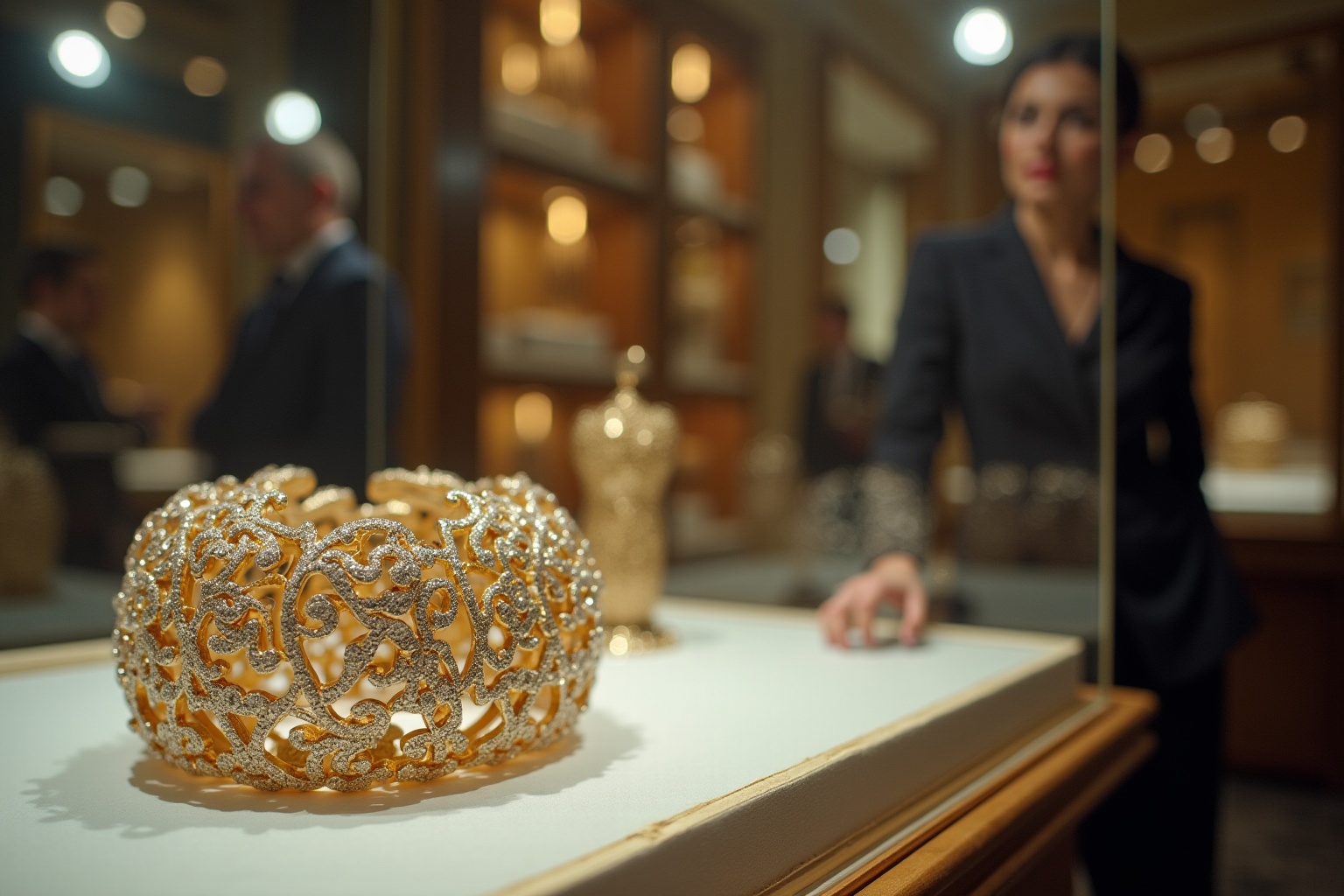 Bijou de luxe sur la Place de Paris, joaillerie de haute qualité